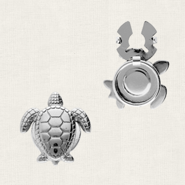 Button Covers Schildpad - Set van 2