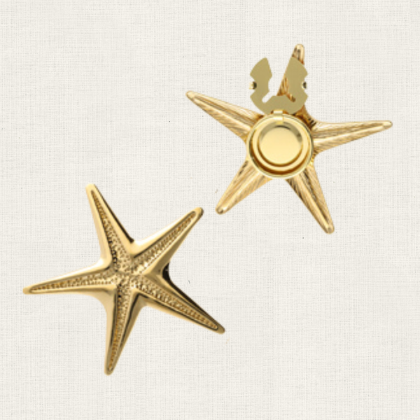 Button Covers Zeester - Set van 2