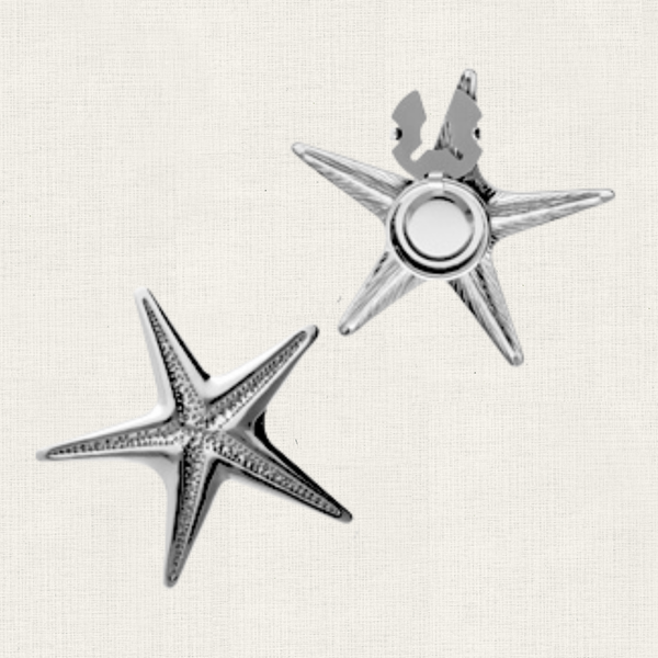 Button Covers Zeester - Set van 2