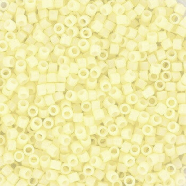 Miyuki Delica 11/0  Light Pastel Yellow - 3 gram