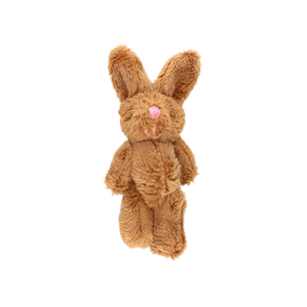 Statement Hanger Konijn 8cm Bruin - 1 Stuk