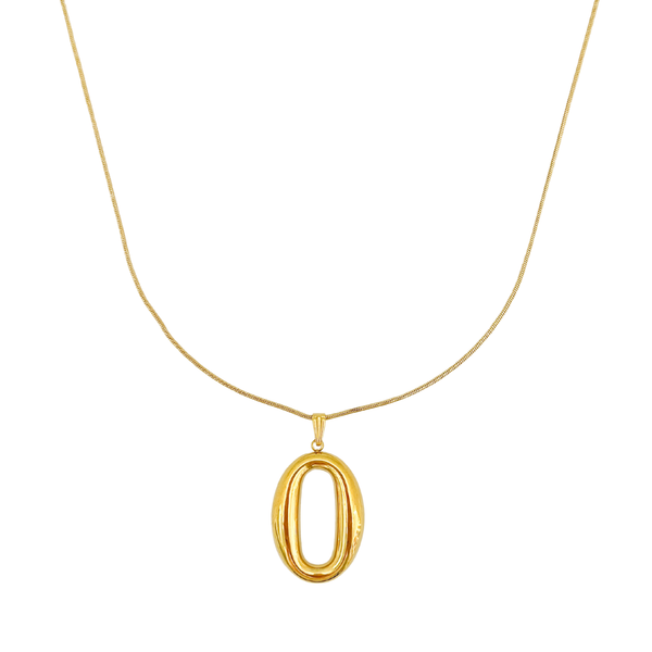 Ketting Oval Charm