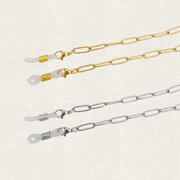 Brillenkoord Paperclip Chain
