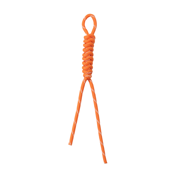Hanger Paracord Oranje 24cm - 1 Stuk