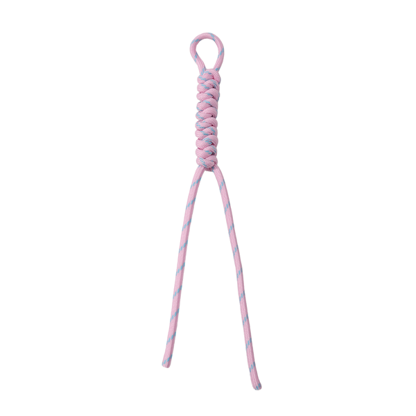 Hanger Paracord Roze Blauw 24cm - 1 Stuk