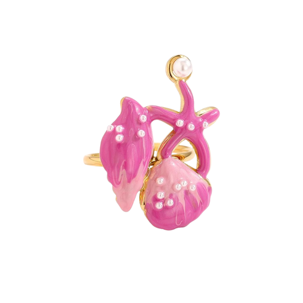 Ring Pink Shells