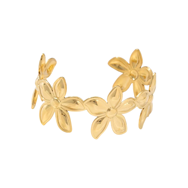 Armband Bangle Big Flowers