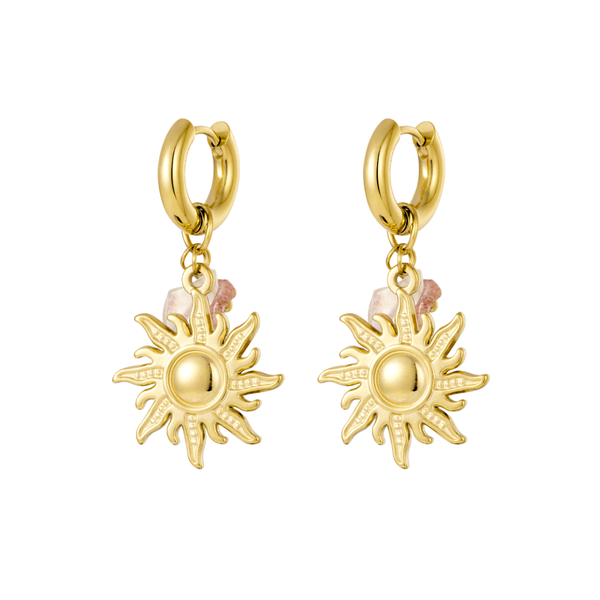 Oorbellen Hoop Sunshine