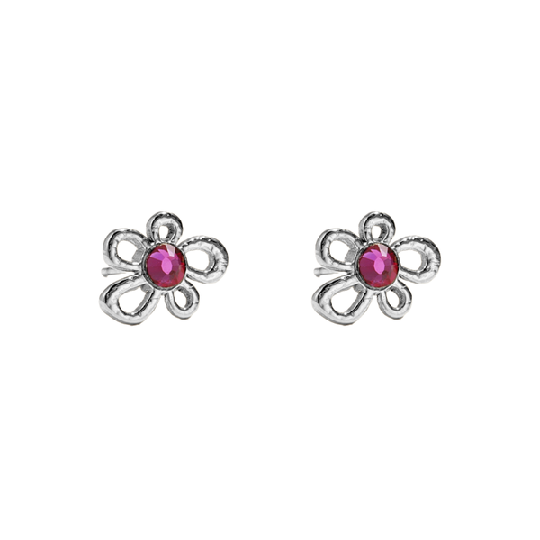 Oorbellen Stud Pink Bloom