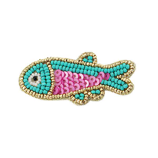 Broche Kralen Vis