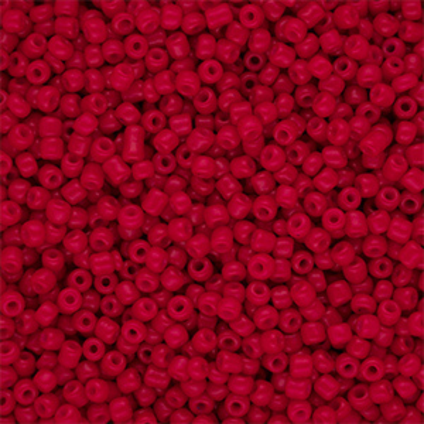 2mm Rocailles Red - 15 gram