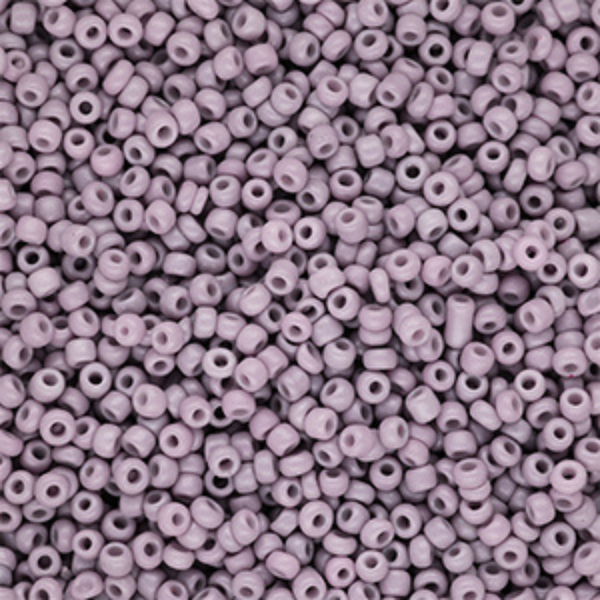 2mm Rocailles Dusty Mauve Purple - 15 gram