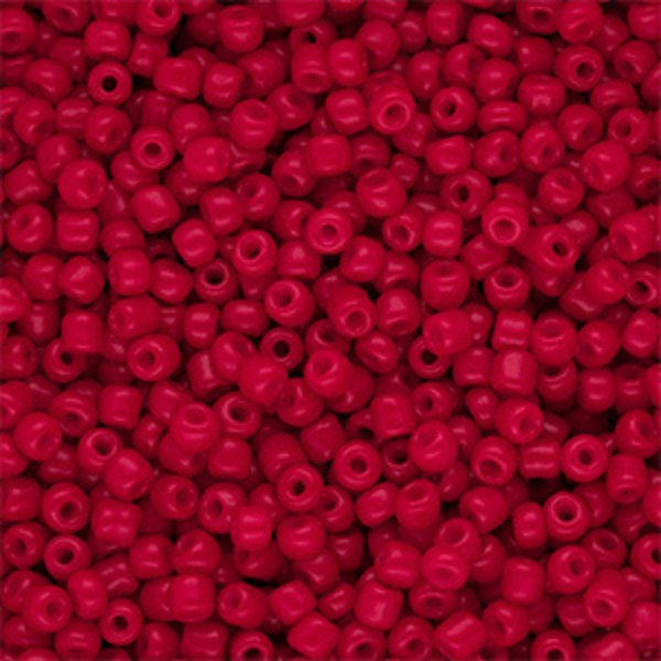 3mm Rocailles Red - 15 gram