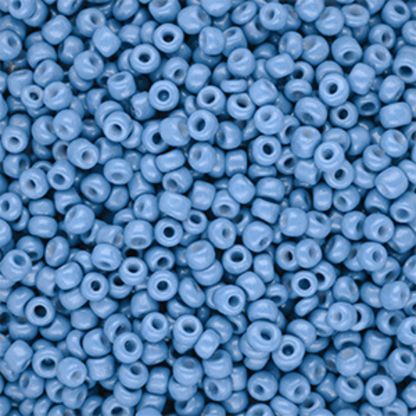 3mm Rocailles Ice Blue - 15 gram