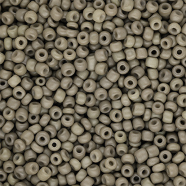 3mm Rocailles Khaki - 15 gram