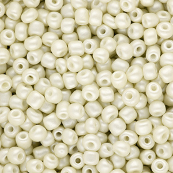 4mm Rocailles Off White - 15 gram