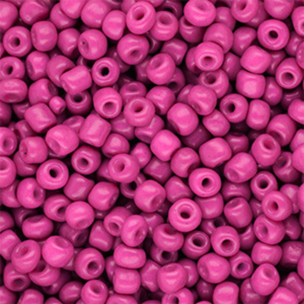 4mm Rocailles Hot Pink - 15 gram
