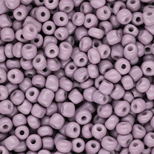 4mm Rocailles Dusty Mauve Purple - 15 gram