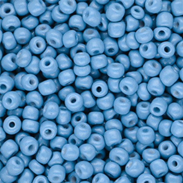 4mm Rocailles Ice Blue - 15 gram