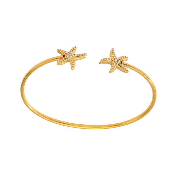 Armband Bangle Sparkly Starfish