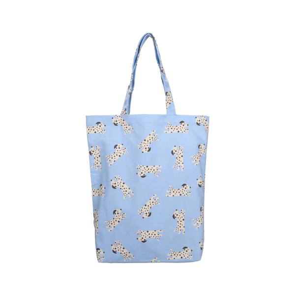 Canvas Tas Dalmatian Dog Blue