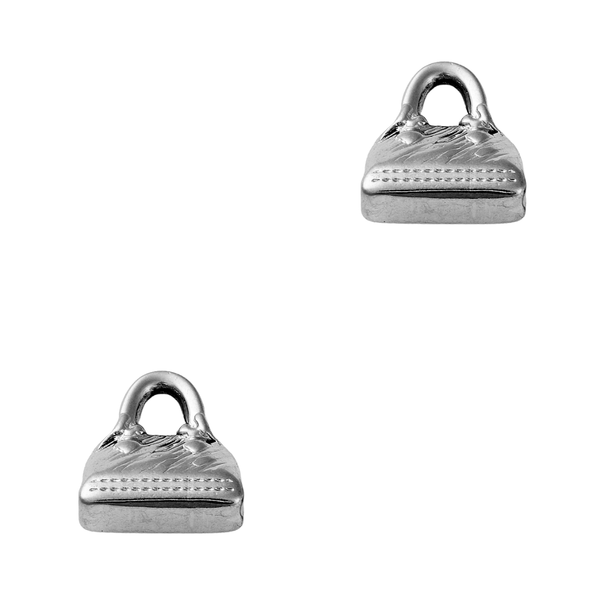 Bedel (Stainless Steel) Handtas 16mm Zilver - 1 stuk