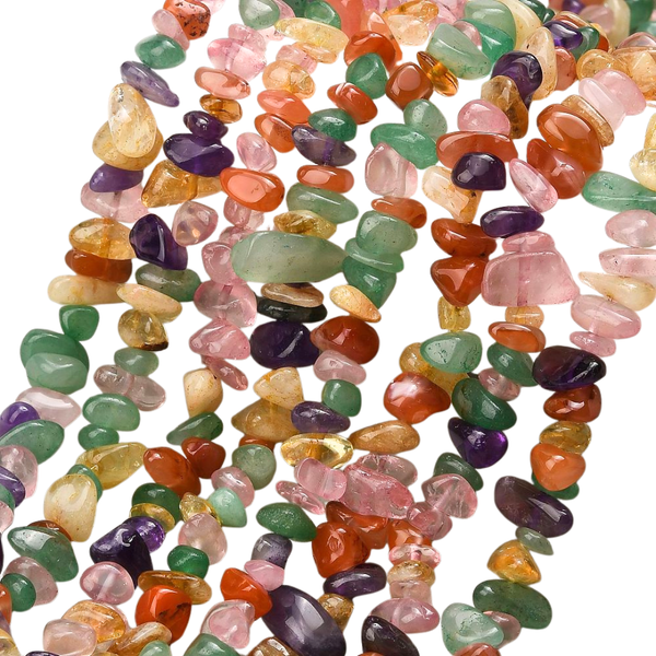 Natuursteen Chips Kralen Mix 5~8mm - 50 stuks