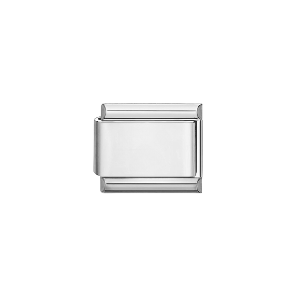 Italian Charm Blanco Zilver - 1 Stuk