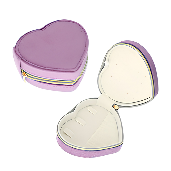Sieraden Opbergdoosje Hartje Paars