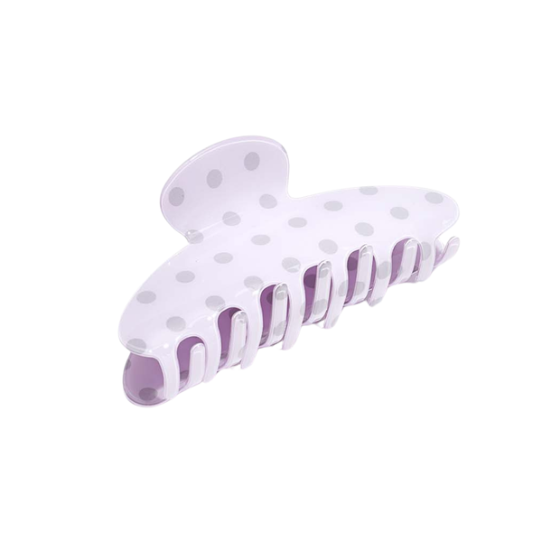 Haarclip Polka Dot Paars