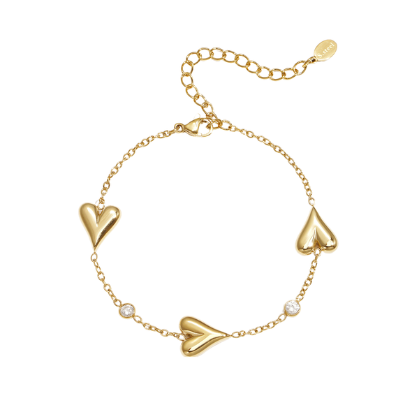 Armband Triple Hearts