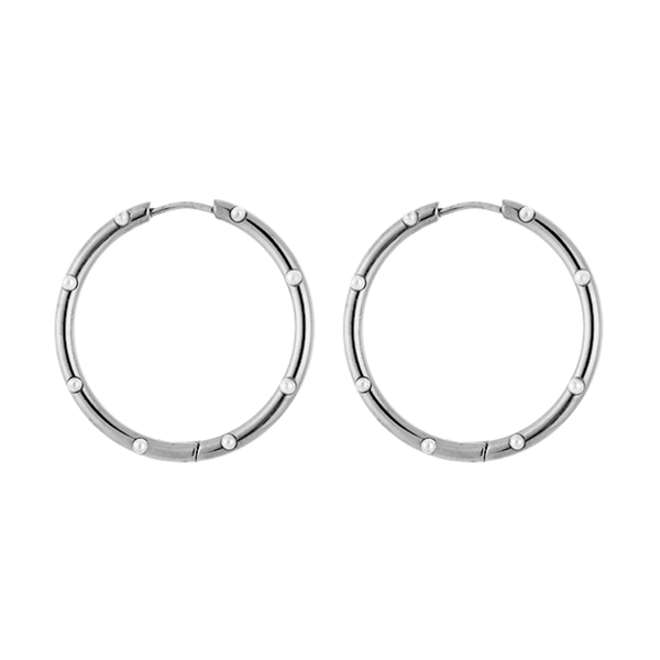 Oorbellen Hoop Pearly
