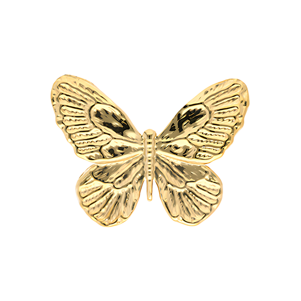 Broche Vlinder Goud