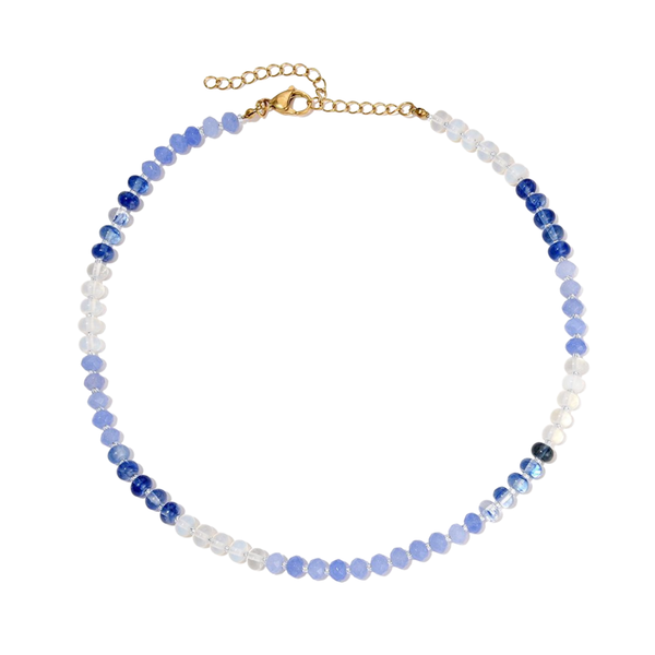 Ketting Jade Blue
