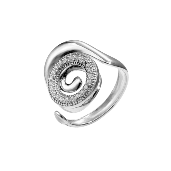Ring Chunky Spiral