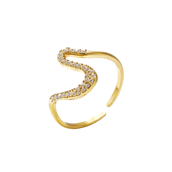 Ring Shiny Swirl