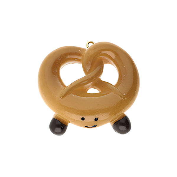 Statement Hanger Pretzel 4.5cm Bruin - 1 Stuk