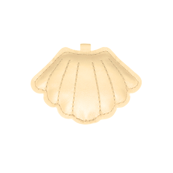 Statement Hanger Schelp 7.6cm Wit - 1 Stuk