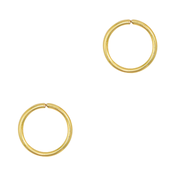 Buigring 10x1.2mm (stainless steel) Goud - 1 stuk