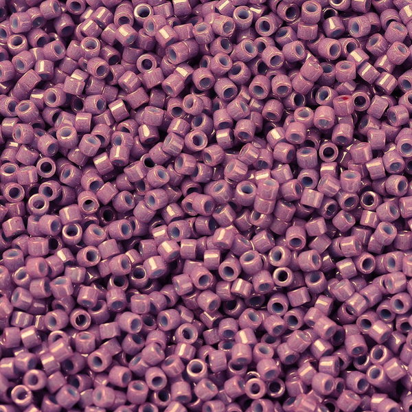 Miyuki Delica 11/0 Duracoat Opaque Dark Orchid - 3 gram