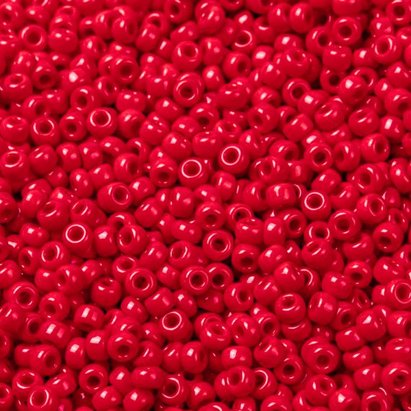 Miyuki Rocailles 8/0 Opaque Red - 5 gram