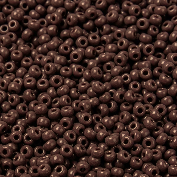 Miyuki Rocailles 8/0 Opaque Chocolate - 5 gram
