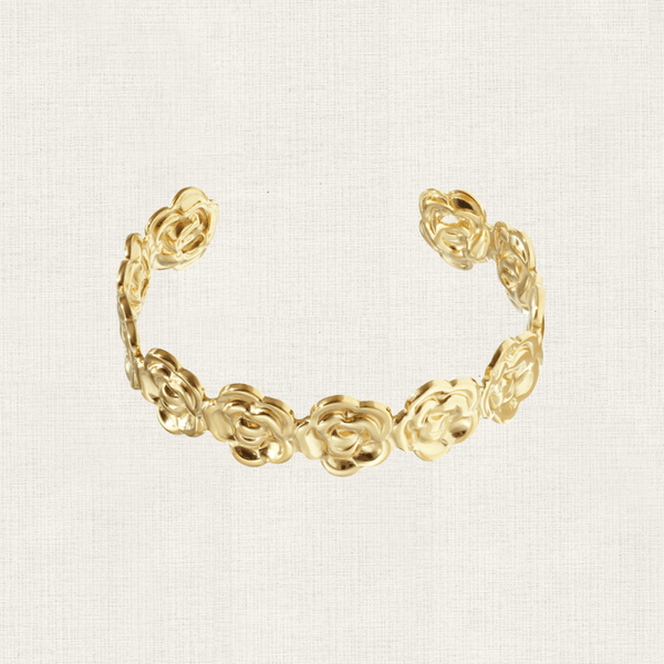 Armband Bangle Row of Roses
