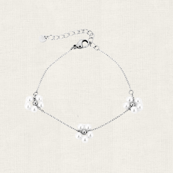 Armband Pearl Flowers