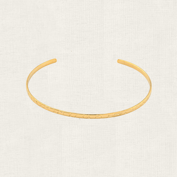 Armband Bangle Croco Print