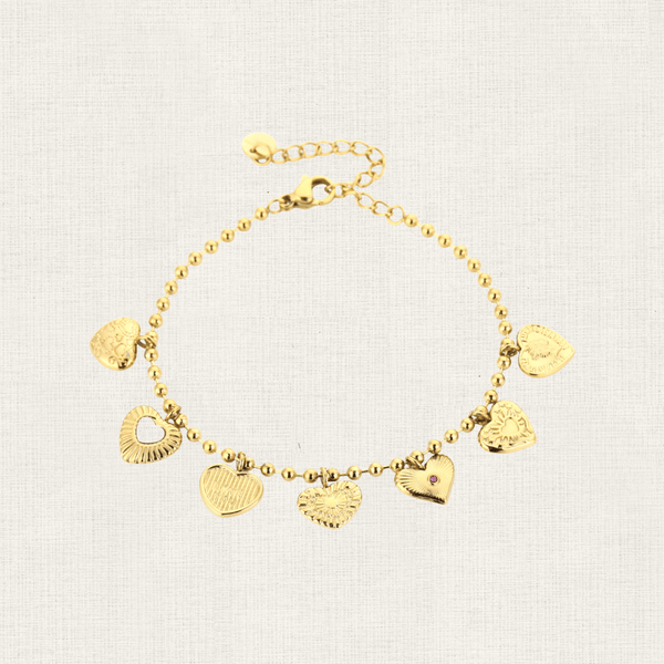 Armband Love Hearts