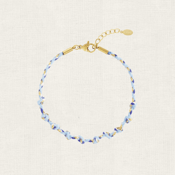 Armband Basis Surfkoord Blauw