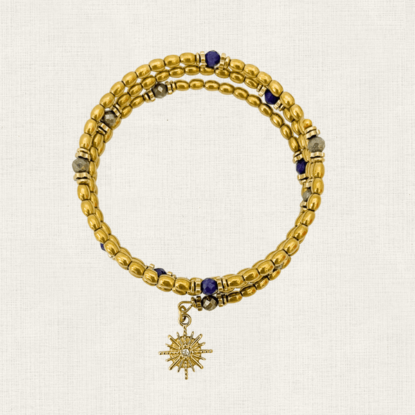 Armband Wrap Sun Blue