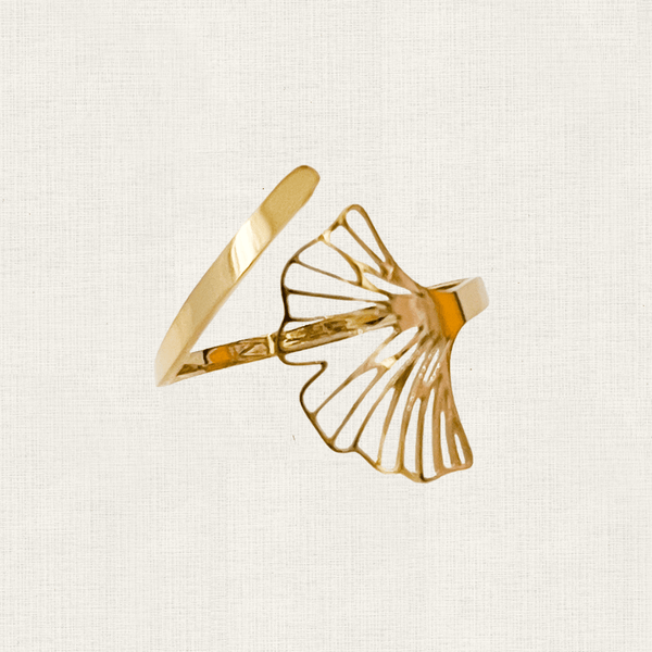 Ring Gingko Leaf