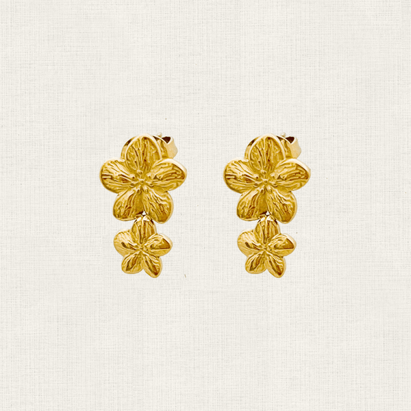 Oorbellen Stud Duo Bloom